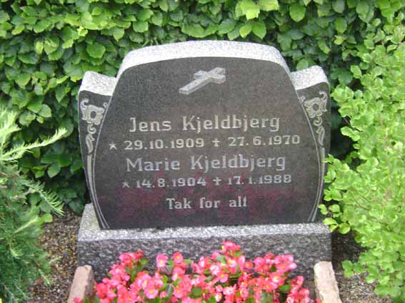 Billede af gravsten på Holstebro Nordre Kirkegård
