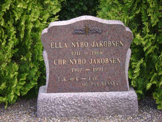 Billede af gravsten på Holstebro Nordre Kirkegård