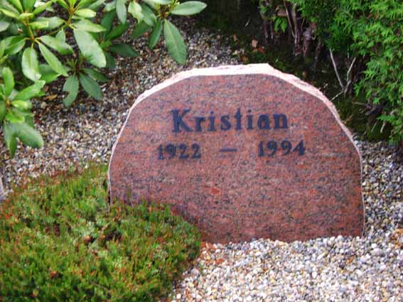 Billede af gravsten på Holstebro Nordre Kirkegård
