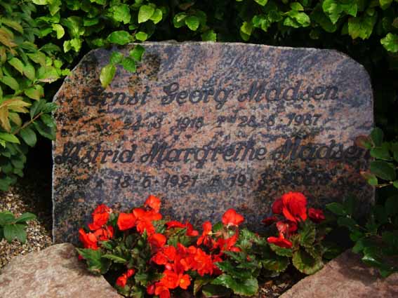 Billede af gravsten på Holstebro Nordre Kirkegård