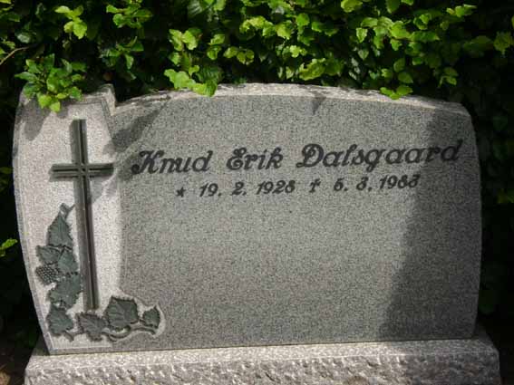 Billede af gravsten på Holstebro Nordre Kirkegård