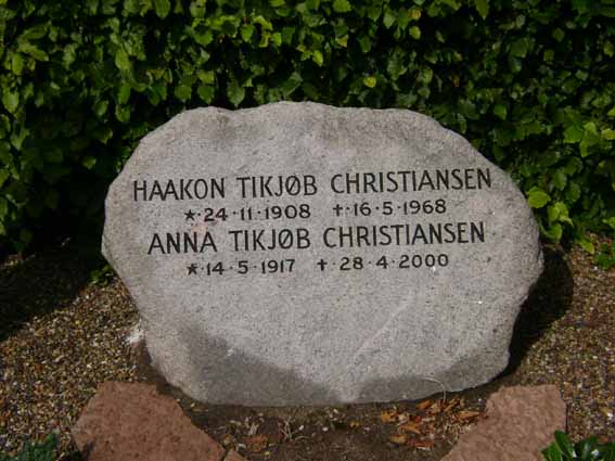Billede af gravsten på Holstebro Nordre Kirkegård