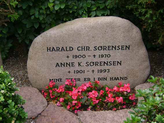 Billede af gravsten på Holstebro Nordre Kirkegård