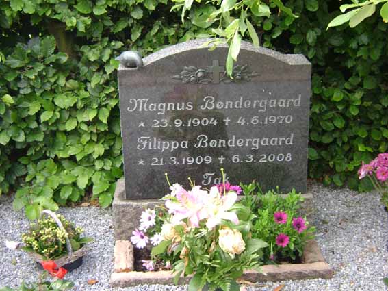 Billede af gravsten på Holstebro Nordre Kirkegård