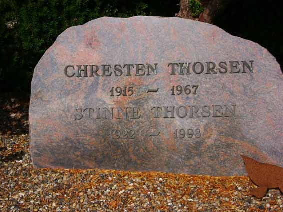 Billede af gravsten på Holstebro Nordre Kirkegård
