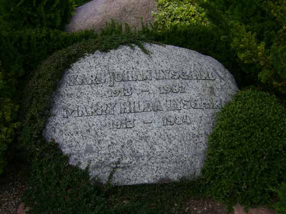 Billede af gravsten på Holstebro Nordre Kirkegård