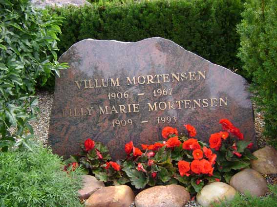 Billede af gravsten på Holstebro Nordre Kirkegård