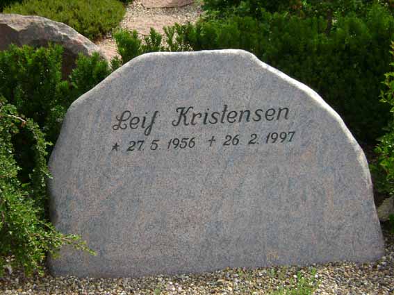 Billede af gravsten på Holstebro Nordre Kirkegård