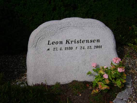 Billede af gravsten på Holstebro Nordre Kirkegård