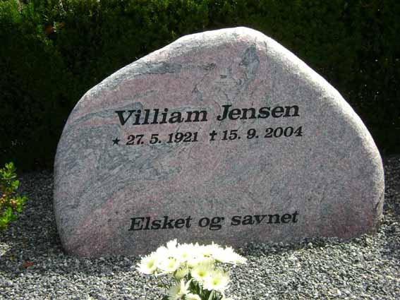 Billede af gravsten på Holstebro Nordre Kirkegård