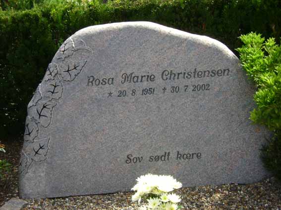 Billede af gravsten på Holstebro Nordre Kirkegård