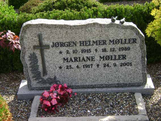 Billede af gravsten på Holstebro Nordre Kirkegård