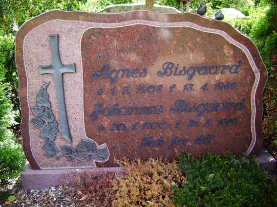 Billede af gravsten på Holstebro Nordre Kirkegård