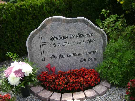 Billede af gravsten på Holstebro Nordre Kirkegård