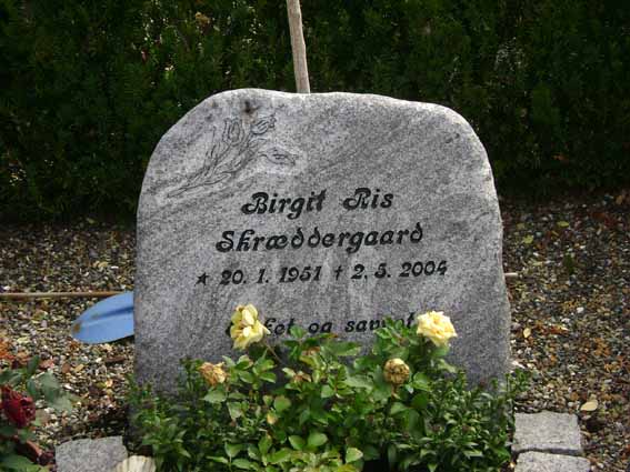 Billede af gravsten på Holstebro Nordre Kirkegård
