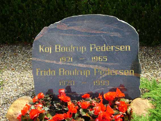 Billede af gravsten på Holstebro Nordre Kirkegård