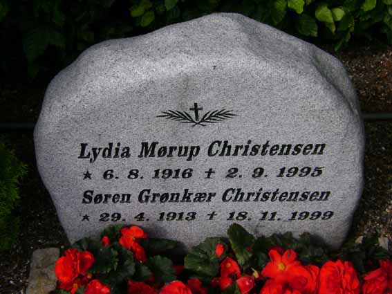 Billede af gravsten på Holstebro Nordre Kirkegård