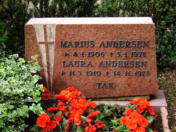 Billede af gravsten på Holstebro Nordre Kirkegård