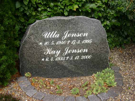 Billede af gravsten på Holstebro Nordre Kirkegård