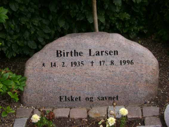 Billede af gravsten på Holstebro Nordre Kirkegård
