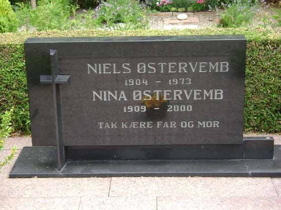 Billede af gravsten på Holstebro Nordre Kirkegård