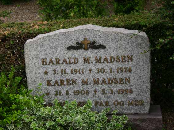 Billede af gravsten på Holstebro Nordre Kirkegård
