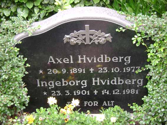 Billede af gravsten på Holstebro Nordre Kirkegård