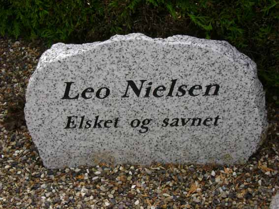 Billede af gravsten på Holstebro Nordre Kirkegård