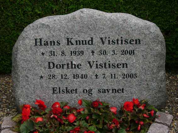 Billede af gravsten på Holstebro Nordre Kirkegård