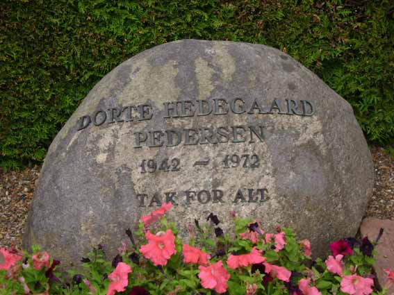 Billede af gravsten på Holstebro Nordre Kirkegård