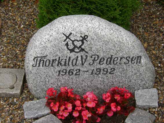 Billede af gravsten på Holstebro Nordre Kirkegård