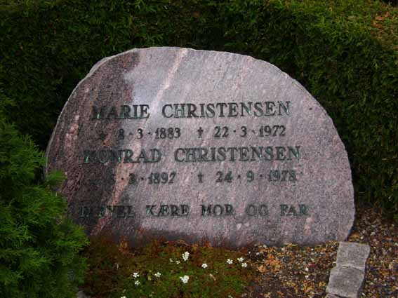 Billede af gravsten på Holstebro Nordre Kirkegård