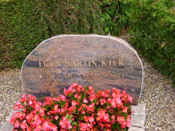 Billede af gravsten på Holstebro Nordre Kirkegård