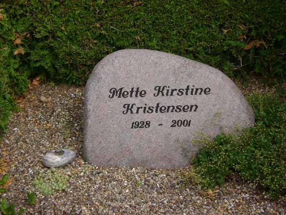 Billede af gravsten på Holstebro Nordre Kirkegård