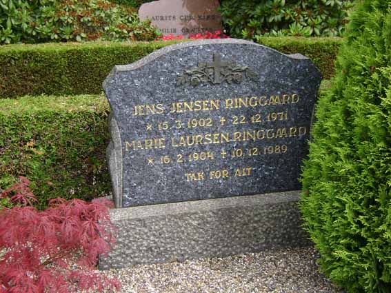 Billede af gravsten på Holstebro Nordre Kirkegård