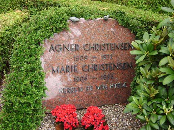 Billede af gravsten på Holstebro Nordre Kirkegård