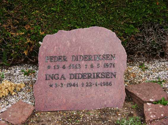 Billede af gravsten på Holstebro Nordre Kirkegård
