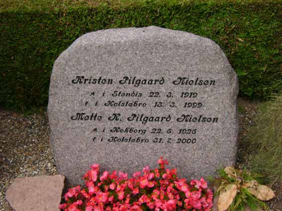 Billede af gravsten på Holstebro Nordre Kirkegård
