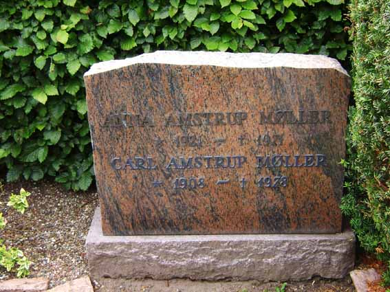 Billede af gravsten på Holstebro Nordre Kirkegård