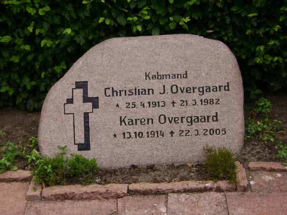 Billede af gravsten på Holstebro Nordre Kirkegård