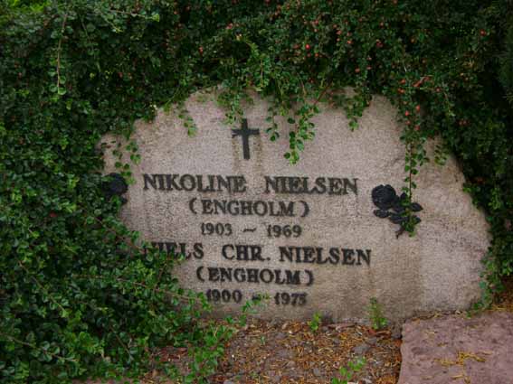 Billede af gravsten på Holstebro Nordre Kirkegård