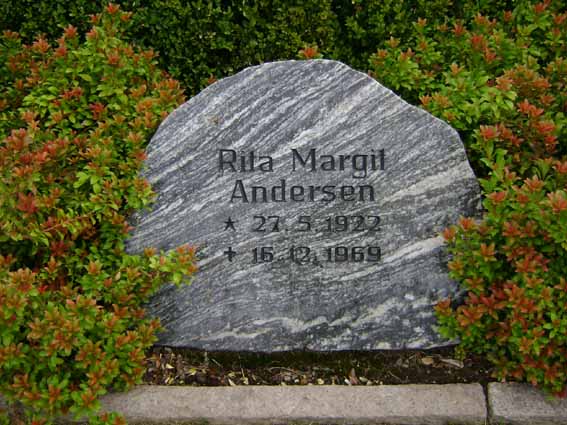 Billede af gravsten på Holstebro Nordre Kirkegård