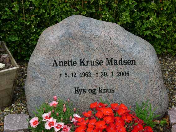 Billede af gravsten på Holstebro Nordre Kirkegård
