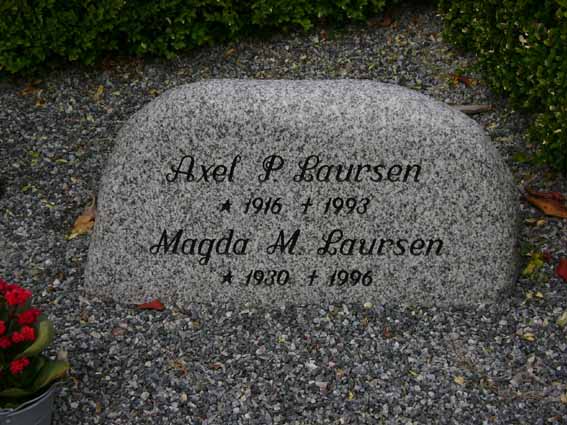 Billede af gravsten på Holstebro Nordre Kirkegård