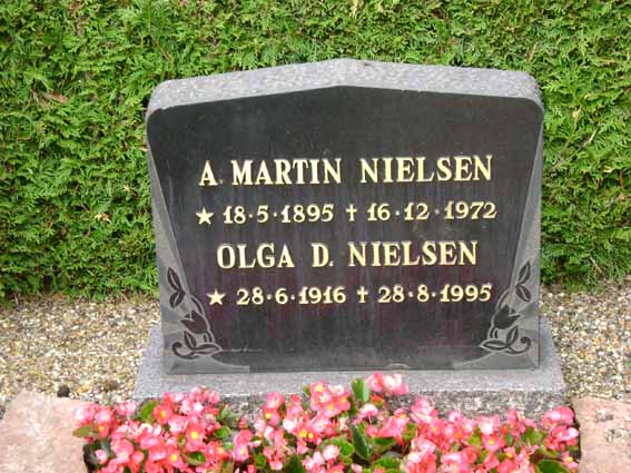 Billede af gravsten på Holstebro Nordre Kirkegård