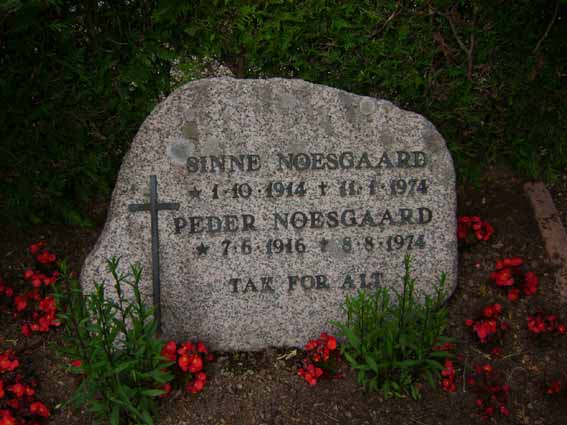 Billede af gravsten på Holstebro Nordre Kirkegård