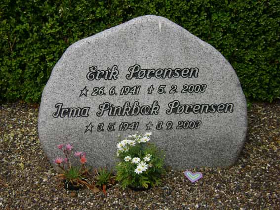 Billede af gravsten på Holstebro Nordre Kirkegård