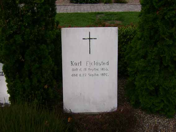 Billede af gravsten på Holstebro Nordre Kirkegård
