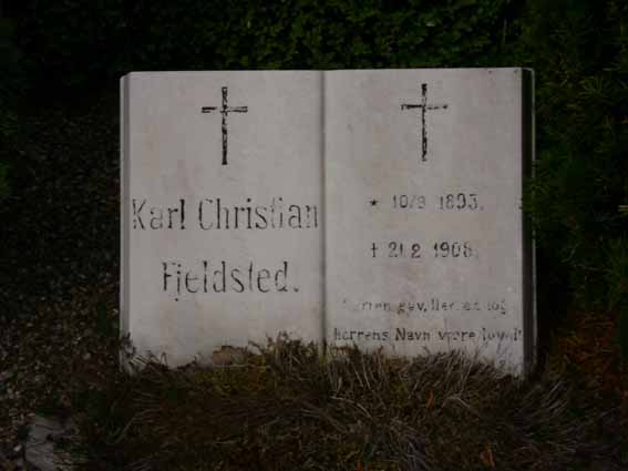 Billede af gravsten på Holstebro Nordre Kirkegård