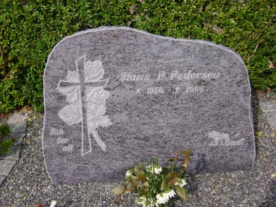 Billede af gravsten på Holstebro Nordre Kirkegård